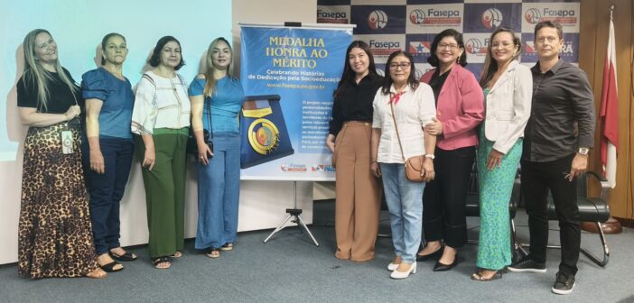 Fasepa lança Medalha Honra ao Mérito na Socioeducação para reconhecer servidores e instituições parceiras